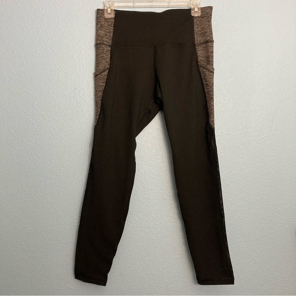 Old Navy Petite Leggings - Large - Gray/Black